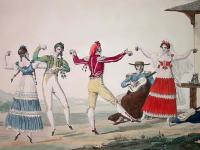 Fandango dancers by Pierre Chasselat (1753-1814)
